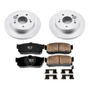 Power Stop 89-94 Nissan Maxima Front & Rear Z17 Evolution Geomet Coated Brake Kit