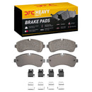 DFC 19-25 Mercedes-Benz Sprinter 2500 Front & Rear Rotors with Heavy Duty Pads w/Sensor/Hardware