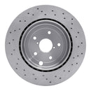 DFC 18-25 Subaru WRX STI Rear Drilled Brake Rotor