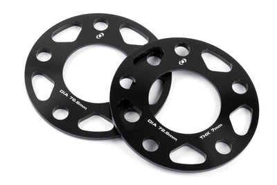 Dinan Wheel Spacer Kit - 72.6mm CB / 7mm Thick (Set of 2)