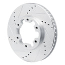 R1 02-18 Nissan UrVan Front Drilled & Slotted Silver Brake Rotor Set