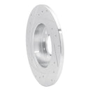 R1 06-10 Pontiac Solstice Front & Rear Drilled & Slotted Silver Brake Rotor Set