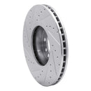 R1 00-06 BMW X5 Front Drilled & Slotted Silver Brake Rotor Set