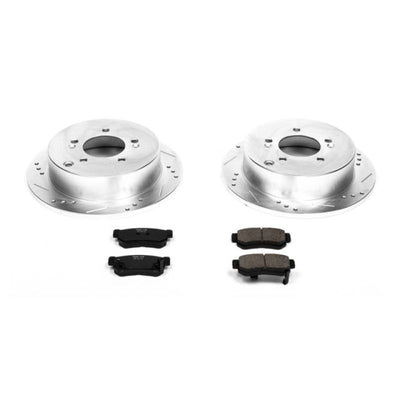 Power Stop 05-09 Hyundai Tucson Front & Rear Z23 Evolution Sport Brake Kit