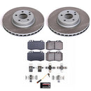 Power Stop 07-09 Mercedes-Benz E550 Front and Rear Semi-Coated Rotor Kit
