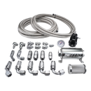 DeatschWerks X2 Series Pump Module -8AN Feed w/ -6AN return CPE Plumbing Kit for 92-00 Honda Civic