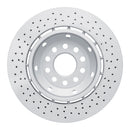 DFC 03-04 Audi RS6 Right Rear Drilled Hi-Carbon Alloy Geomet Coated Rotor