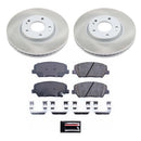 Power Stop 13-15 Hyundai Veloster Front and Rear Semi-Coated Rotor Kit