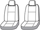 Covercraft 19-24 Dodge Ram Polycotton SeatSaver Custom Front Row Seat Covers - Grey
