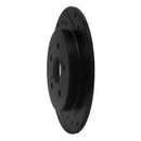R1 09-24 Lexus CT200h Rear Drilled & Slotted Black Brake Rotor Set