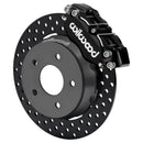 Wilwood 22-24 Polaris RZR Turbo/ Pro R 5-Lug Front Big Brake Kit - Drilled Rotors Black Powder Coat