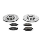 Power Stop 99-00 Lexus SC300 Front & Rear Z23 Evolution Sport Brake Kit