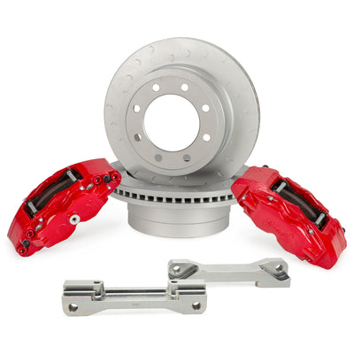Alcon 17-22 Ford F250/F350 363x38mm Rotors 4 Piston Brake Kit - Rear