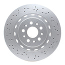 DFC 14-24 Maserati Ghibli Front Drilled Hi-Carbon Alloy Geomet Coated Rotor