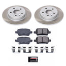Power Stop 2016 Chevrolet Cruze Front and Rear Semi-Coated Rotor Kit