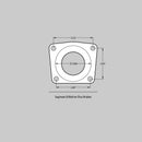 Baer Brakes 82-92 Chevrolet Camaro 14in Extreme+ Rear SDZ Brake Kit - Silver