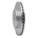R1 88-92 Ford Probe Front Left Drilled & Slotted Silver Brake Rotor
