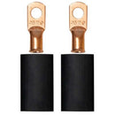 Moroso 5/16in Dia Stud 4 GA Wire Crimp/Solder Battery Cable Terminal Kit (2 Pack)
