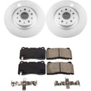 Power Stop 14-18 Cadillac CTS Front & Rear Z17 Evolution Geomet Coated Brake Kit