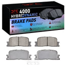 DFC 01-06 Toyota Highlander Hybrid Rear 4000 Hybridynamic Brake Pads