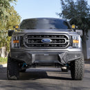 Go Rhino 21-23 Ford F-150 (4dr) Element Front Bumper w/ Power Bar - Tex. Blk