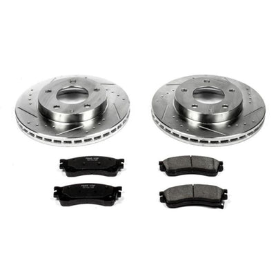 Power Stop 01-03 Mazda Protege Front & Rear Z23 Evolution Sport Brake Kit