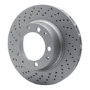 DFC 78-89 Porsche 911/930 Left Rear Drilled GeoSPEC Coated Rotor