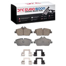 DFC 07-15 Mini Cooper Front Drill/Slot Geoperformance Rotors Euro 5000 Ceramic Brake Pads w/Hardware