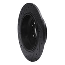 R1 91-99 Acura RL Rear Right Drilled & Slotted Black Brake Rotor