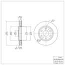 DFC GeoSPEC Coated Rotors - Plain