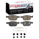 DFC 10-16 Volvo XC60 Front & Rear Geospec Rotors with Euro 5000 Ceramic Brake Pads w/Hardware