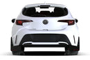 Rally Armor 18-26 Toyota Corolla Hatchback White UR Mud Flap Red Logo