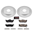 Power Stop 05-07 Infiniti QX56 Front & Rear Z17 Evolution Geomet Coated Brake Kit