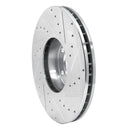 R1 07-19 BMW X5 Front & Rear Drilled & Slotted Silver Brake Rotor Set