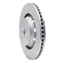 R1 09-15 Toyota Venza Front & Rear Drilled & Slotted Silver Brake Rotor Set