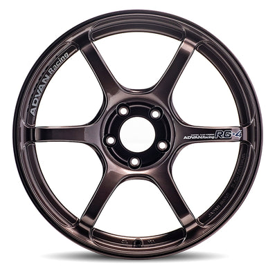 Advan RG-4 18x9.5 +45 5x120 Racing Copper Bronze Wheel