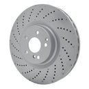 DFC 08-21 Mercedes-Benz C63 AMG Front Drilled GeoSPEC Coated Rotor