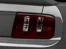 Raxiom 05-09 Ford Mustang Coyote Tail Lights- Black Housing (Smoked Lens)