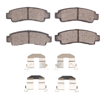 DFC 91-06 Nissan NX Rear 4000 HybriDynamic Brake Pads and Hardware Kit