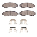 DFC 91-06 Nissan NX Rear 4000 HybriDynamic Brake Pads and Hardware Kit