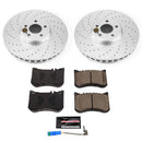 Power Stop 19-21 Mercedes-Benz E53 AMG Front and Rear Z23 Coated Brake Kit
