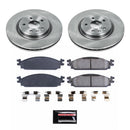 Power Stop 09-11 Ford Flex Front and Rear Semi-Coated Rotor Kit