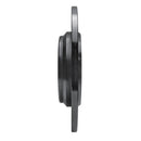R1 00-05 Mercedes-Benz ML500 (USA/Canada) Rear Right Drilled & Slotted Black Brake Rotor