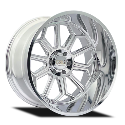 Cali Off-Road 9117 Auburn 20x10 / 6x135 BP / -25mm Offset / 87.1mm Hub Polished Wheel
