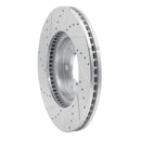 R1 06-09 Chevrolet TrailBlazer Front & Rear Drilled & Slotted Silver Brake Rotor Set