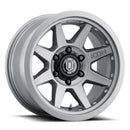 ICON Rebound Pro 17x8.5 / 5x5.5 / 0mm / 4.75in BS Titanium Wheel