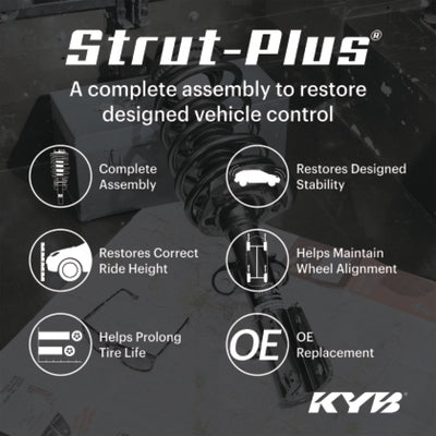 KYB 16-20 Jeep Grand Cherokee 3.6L (w/o Load Level & Elec. Susp.) Strut-Plus Assembly - Front Left