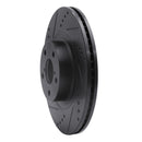 R1 13-20 ScIon FR-S Front & Rear Drill/Slot Black Rotors w/Optimum Pads
