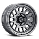 ICON Anza 17x8.5 / 5x150 / 25mm / 5.75in BS Gun Metal Wheel