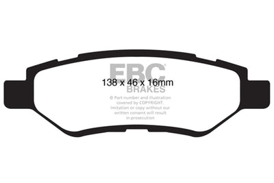 EBC S20 Brake Pad and Rotor Kit